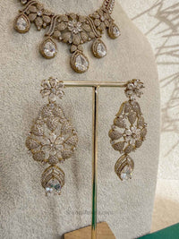 Large Statement Antique Diamante Set - SOKORA JEWELSLarge Statement Antique Diamante SetNECKLACE SETS