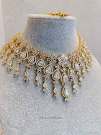 Large Statement Antique Diamante Set - SOKORA JEWELSLarge Statement Antique Diamante SetNECKLACE SETS