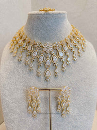 Large Statement Antique Diamante Set - SOKORA JEWELSLarge Statement Antique Diamante SetNECKLACE SETS
