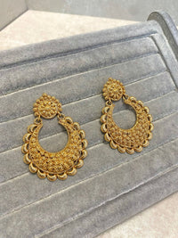 Large Temple Style Earrings - SOKORA JEWELSLarge Temple Style Earrings