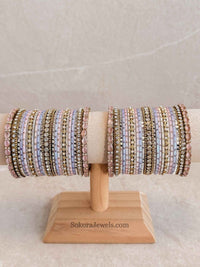 Lavender & Pink Bangle set - SOKORA JEWELSLavender & Pink Bangle setBANGLES