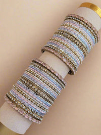 Lavender & Pink Bangle set - SOKORA JEWELSLavender & Pink Bangle setBANGLES