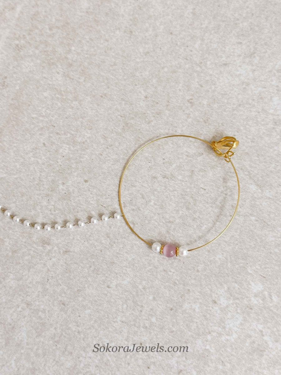 Light Pink Nose ring - SOKORA JEWELSLight Pink Nose ringnose rings