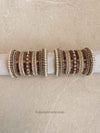 Lucie Bangle Set - Winter Browns - SOKORA JEWELSLucie Bangle Set - Winter BrownsBANGLES