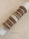 Lucie Bangle Set - Winter Browns - SOKORA JEWELSLucie Bangle Set - Winter BrownsBANGLES