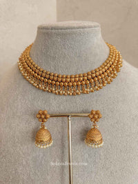 Lucki Small Gold set - SOKORA JEWELSLucki Small Gold setNECKLACE SETS