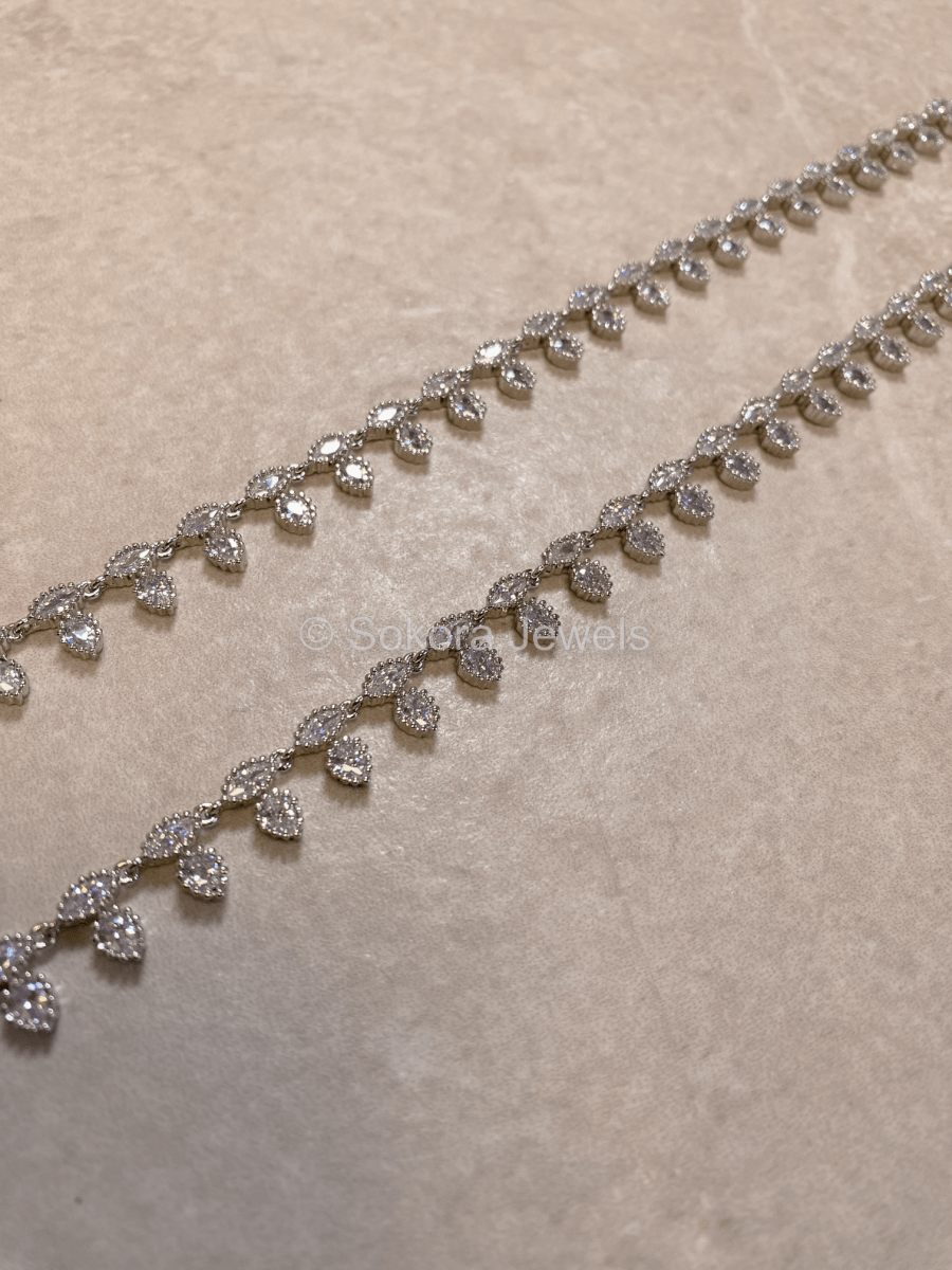 Luxury Diamante Anklets - SOKORA JEWELSLuxury Diamante Anklets