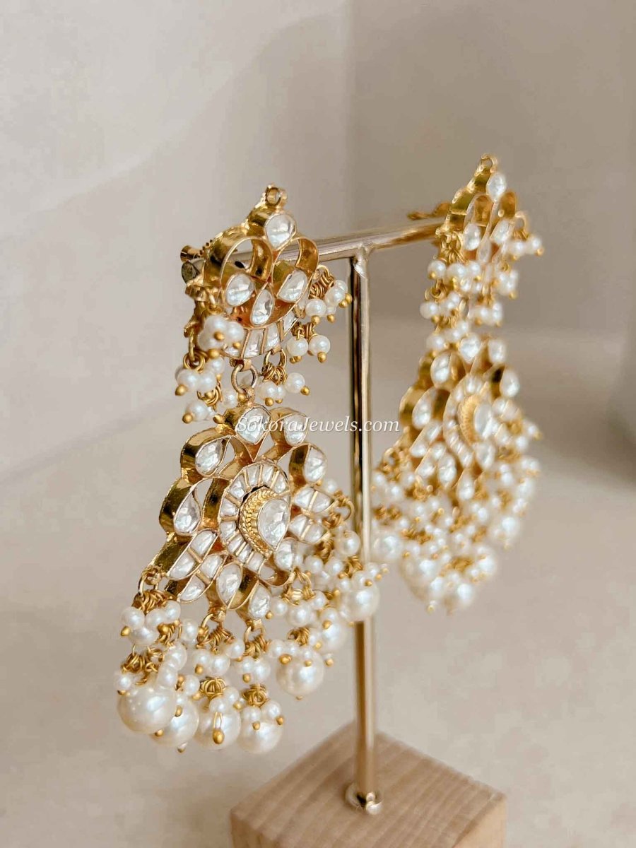 Luxury Gold Plated Pearl Kundan Bridal Jewellery Set – Heritage Collection - SOKORA JEWELSLuxury Gold Plated Pearl Kundan Bridal Jewellery Set – Heritage Collection
