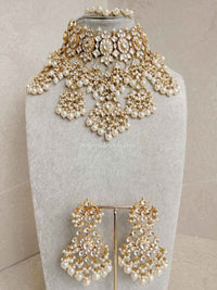 Luxury Gold Plated Pearl Kundan Bridal Jewellery Set – Heritage Collection - SOKORA JEWELSLuxury Gold Plated Pearl Kundan Bridal Jewellery Set – Heritage Collection