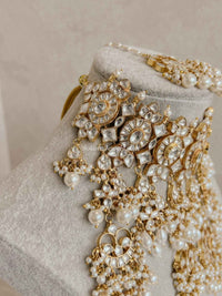 Luxury Gold Plated Pearl Kundan Bridal Jewellery Set – Heritage Collection - SOKORA JEWELSLuxury Gold Plated Pearl Kundan Bridal Jewellery Set – Heritage Collection