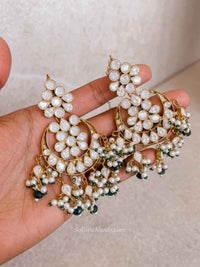 Luxury Green Kundan Bridal Choker Earring Set – Heritage Collection - SOKORA JEWELSLuxury Green Kundan Bridal Choker Earring Set – Heritage Collection