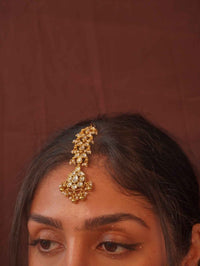 Luxury Kundan Bridal Choker Set – Gold Plated Statement Drop Set - SOKORA JEWELSLuxury Kundan Bridal Choker Set – Gold Plated Statement Drop Set