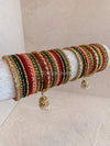 Luxury Multi Colour Bridal Bangles Set - SOKORA JEWELSLuxury Multi Colour Bridal Bangles SetBANGLES