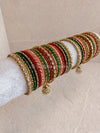 Luxury Multi Colour Bridal Bangles Set - SOKORA JEWELSLuxury Multi Colour Bridal Bangles SetBANGLES