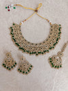 Maheema Necklace set - Green - SOKORA JEWELSMaheema Necklace set - Greennecklace sets