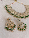 Maheema Necklace set - Green - SOKORA JEWELSMaheema Necklace set - Greennecklace sets