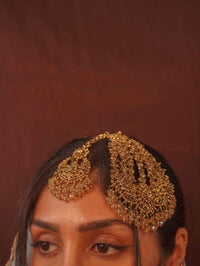 Malina Bridal Set - Full 8 Piece Antique Gold Crystal Bridal Jewelry - SOKORA JEWELSMalina Bridal Set - Full 8 Piece Antique Gold Crystal Bridal Jewelry