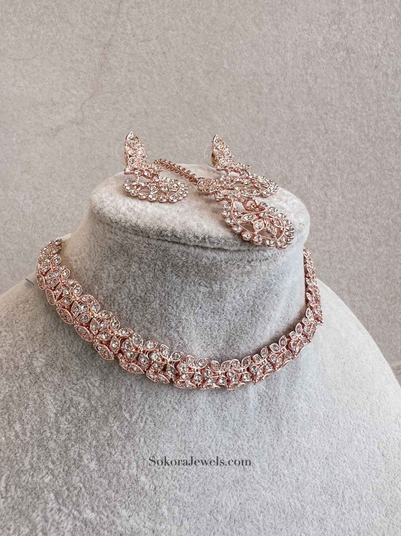 Marie Small Necklace set - SOKORA JEWELSMarie Small Necklace setNECKLACE SETS