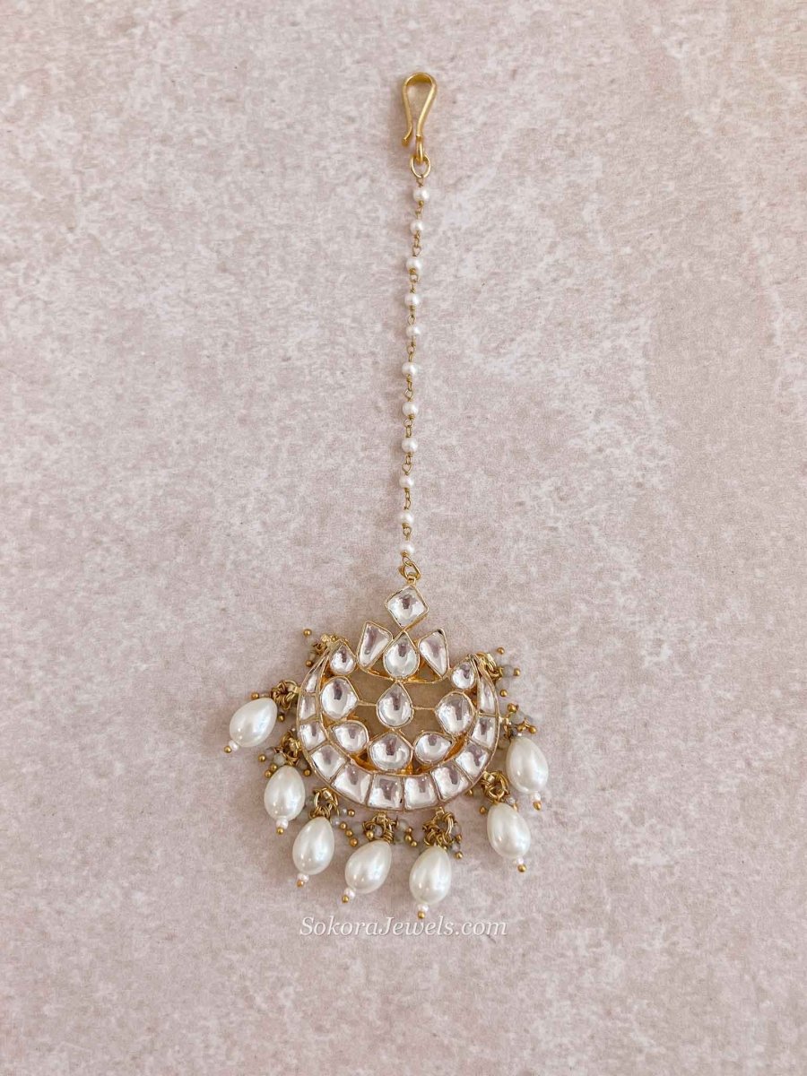 Medium Mother of Pearl Tikka - SOKORA JEWELSMedium Mother of Pearl Tikka