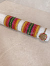 Mehreen Bangles & Tikka Box Set - Multicolour - SOKORA JEWELSMehreen Bangles & Tikka Box Set - Multicolour