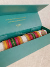 Mehreen Bangles & Tikka Box Set - Multicolour - SOKORA JEWELSMehreen Bangles & Tikka Box Set - Multicolour