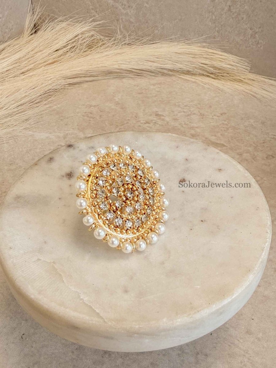 Mehreen Bright Gold Ring - SOKORA JEWELSMehreen Bright Gold RingRING