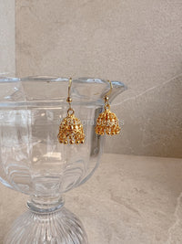 Micro Baby Gold Jhumkas - SOKORA JEWELSMicro Baby Gold Jhumkas