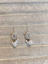 Micro Silver Earrings - Pearl - SOKORA JEWELSMicro Silver Earrings - Pearl