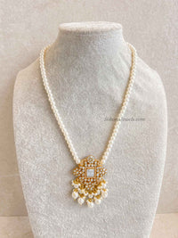 Midi Mother of Pearl Pendant Necklace - SOKORA JEWELSMidi Mother of Pearl Pendant Necklace