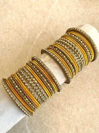 Midi Sparkling Bangle Set - 6 Colour Options - SOKORA JEWELSMidi Sparkling Bangle Set - 6 Colour OptionsBANGLES