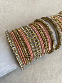 Midi Sparkling Bangle Set - 6 Colour Options - SOKORA JEWELSMidi Sparkling Bangle Set - 6 Colour OptionsBANGLES