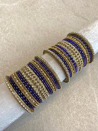Midi Sparkling Bangle Set - 6 Colour Options - SOKORA JEWELSMidi Sparkling Bangle Set - 6 Colour OptionsBANGLES