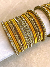 Midi Sparkling Bangle Set - 6 Colour Options - SOKORA JEWELSMidi Sparkling Bangle Set - 6 Colour OptionsBANGLES