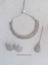 Mila Small Silver Necklace Set - SOKORA JEWELSMila Small Silver Necklace Set