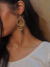 Mini Moon Shimmer Hoops - SOKORA JEWELSMini Moon Shimmer Hoops