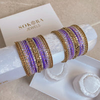 Mini Purple Bangle set - SOKORA JEWELSMini Purple Bangle setBANGLES