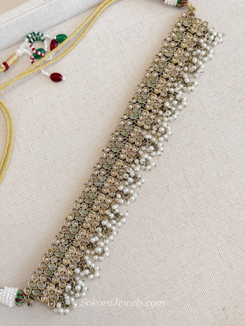 Mint Choker - SOKORA JEWELSMint ChokerChoker Sets