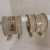 Mirror and Jhumka Bangle stack - SOKORA JEWELSMirror and Jhumka Bangle stackBANGLES