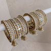 Mirror and Jhumka Bangle stack - SOKORA JEWELSMirror and Jhumka Bangle stackBANGLES