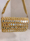 Mirror Detail Bag - Gold - SOKORA JEWELSMirror Detail Bag - Gold