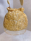 Mirror & Tassel Bag - Gold - SOKORA JEWELSMirror & Tassel Bag - Gold