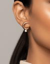 Moon Shaped Stud earrings - SOKORA JEWELSMoon Shaped Stud earrings