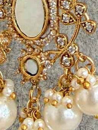 Mother of Pearl Bridal Choker Set – Gold Plated Heritage (Sample Piece) - SOKORA JEWELSMother of Pearl Bridal Choker Set – Gold Plated Heritage (Sample Piece)NECKLACE SETS