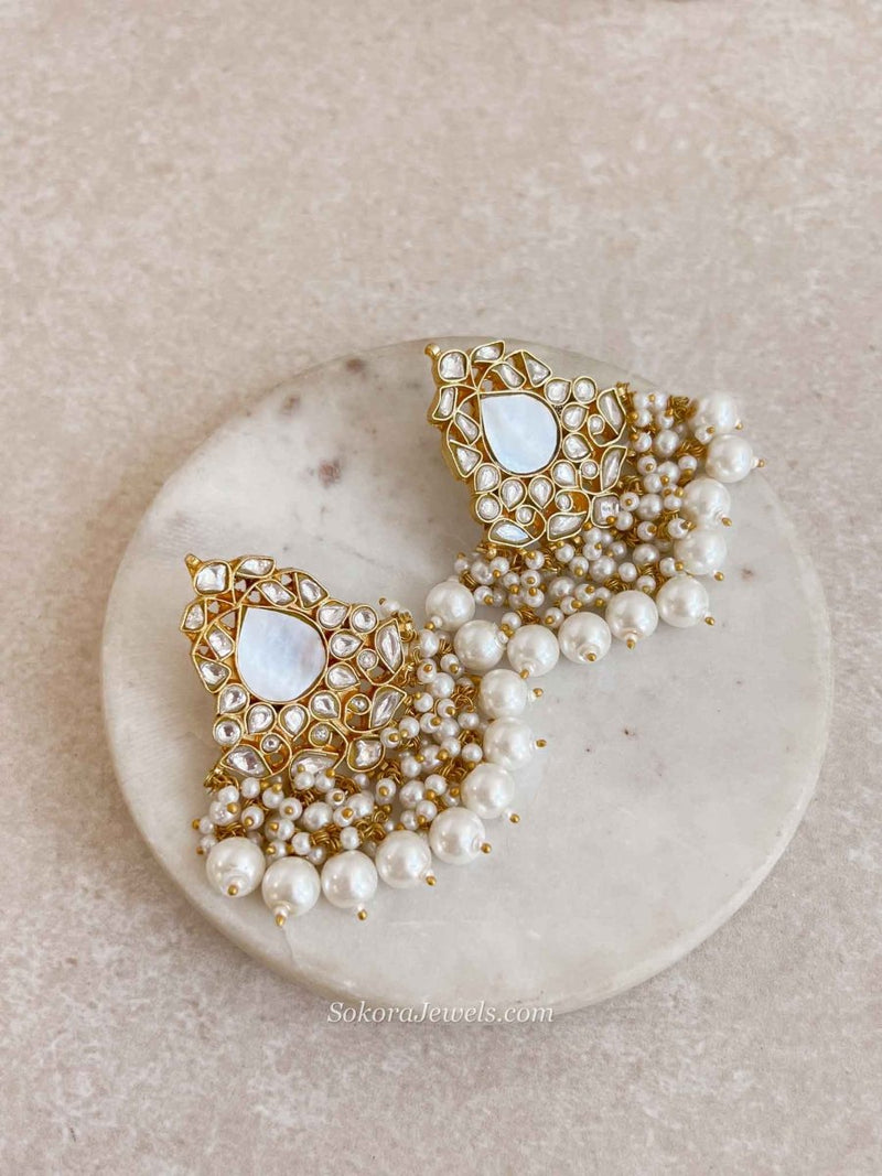Mother of Pearl Earrings - SOKORA JEWELSMother of Pearl Earrings
