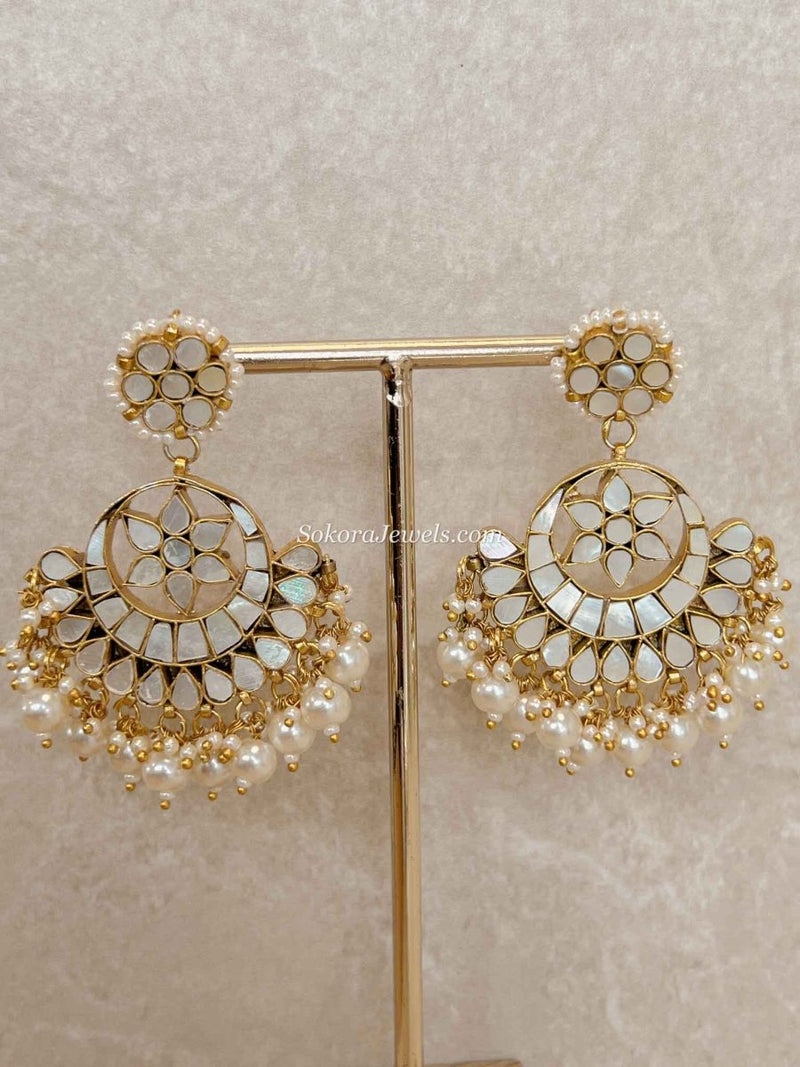 Mother of Pearl Earrings - SOKORA JEWELSMother of Pearl Earrings