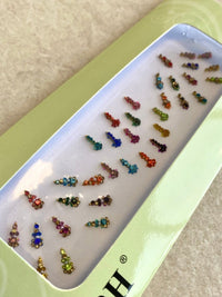 Multicolour Crystal Bindi Pack - SOKORA JEWELSMulticolour Crystal Bindi Pack