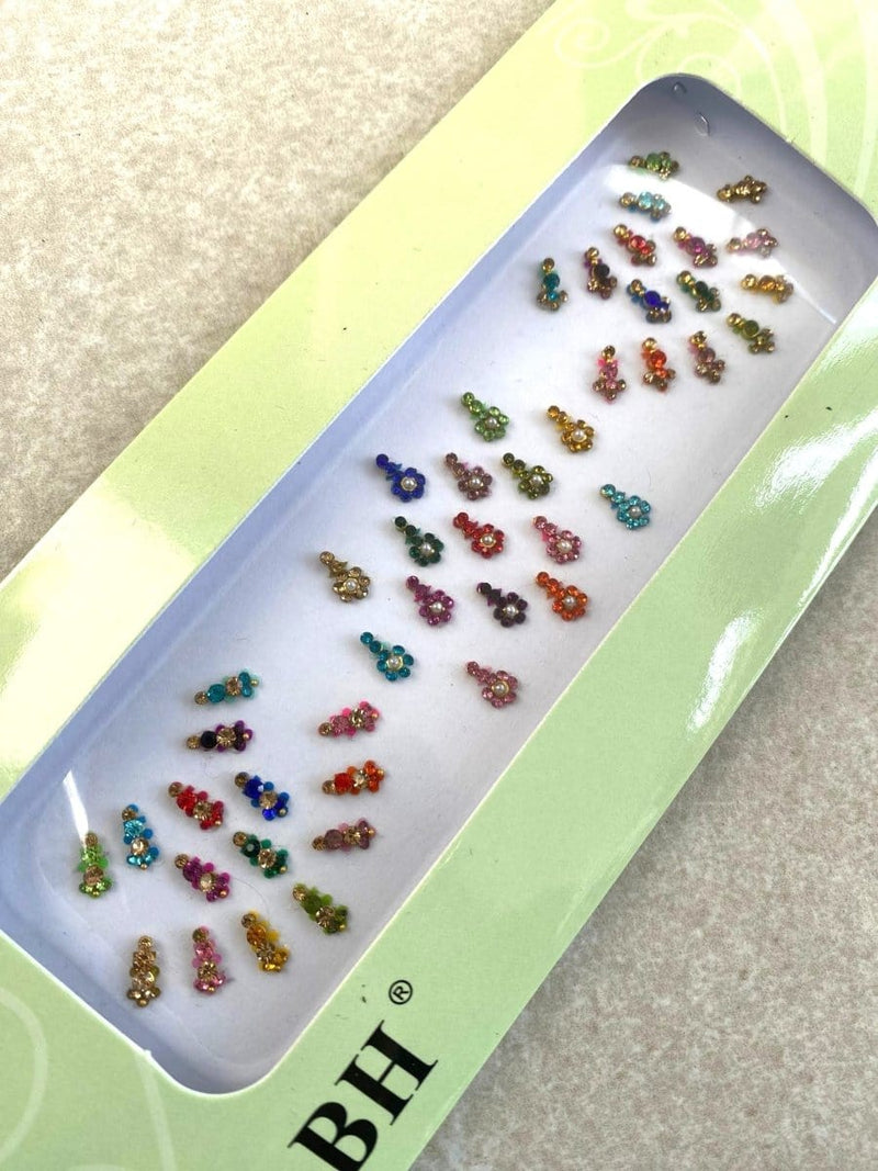 Multicolour Crystal Bindi Pack - SOKORA JEWELSMulticolour Crystal Bindi Pack