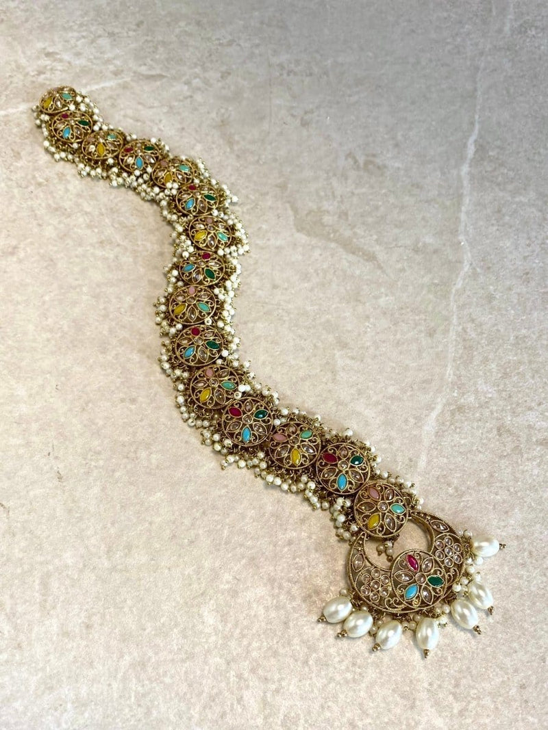 Multicolour Hair Plait Accessory - SOKORA JEWELSMulticolour Hair Plait Accessory