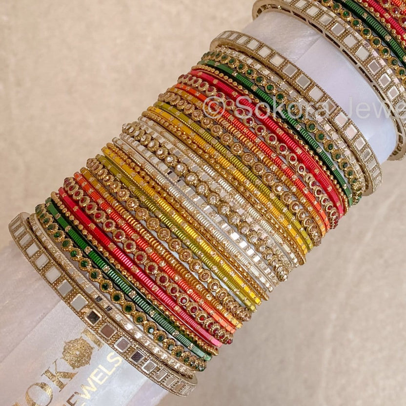 Indian & Pakistani Bangles | Asian Bangles – SOKORA JEWELS