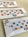 Multicolour Round Shape Bindi Pack - SOKORA JEWELSMulticolour Round Shape Bindi Pack